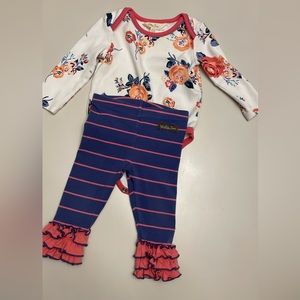 Matilda Jane 6-12m baby set EUC